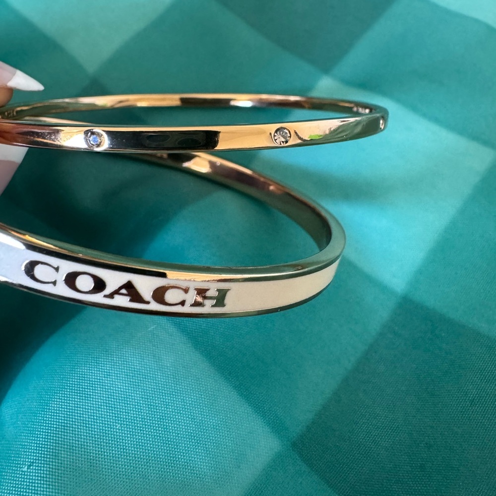 Coach Gold Women's Bracelet Duo